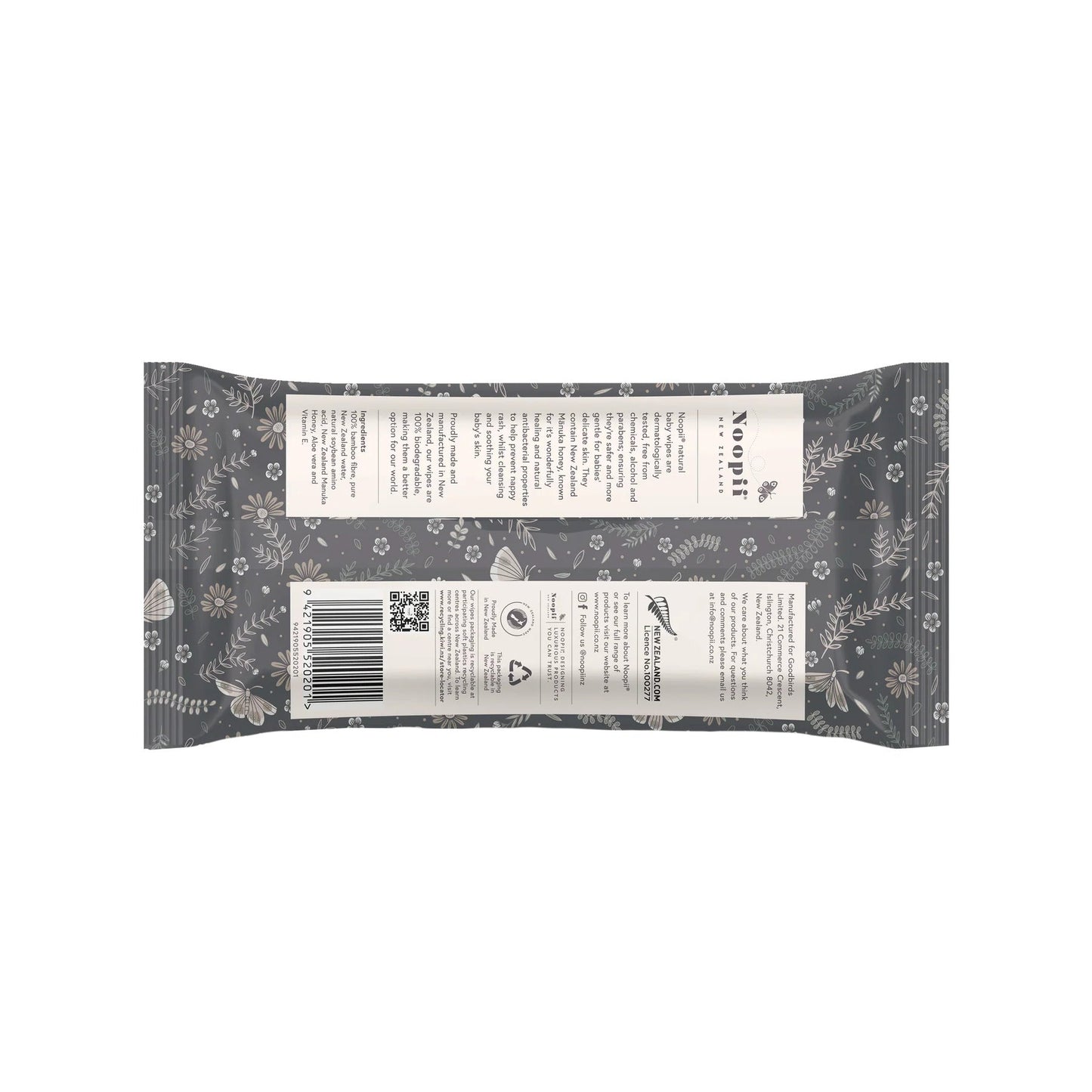 Noopii Natural Baby Wipes