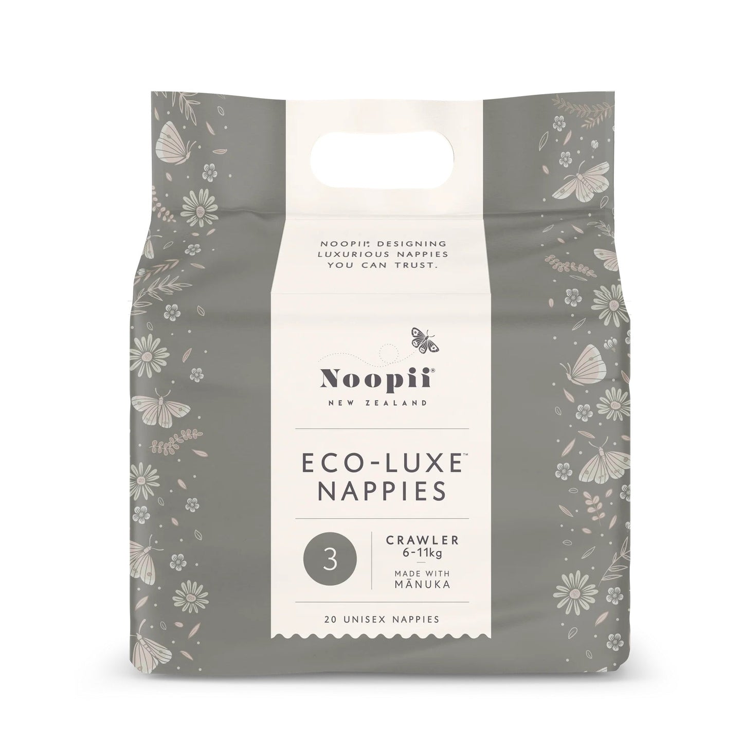 Noopii® Crawler Unisex Nappies - Size 3