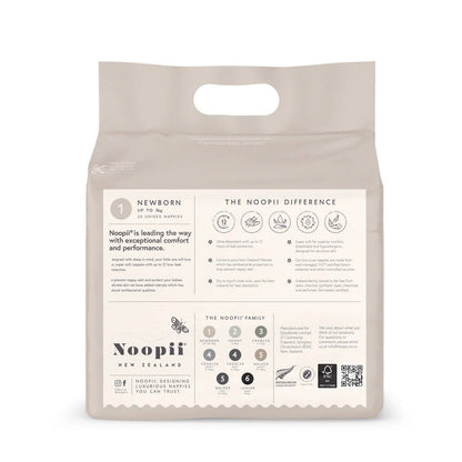 Noopii® Newborn Unisex Nappies - Size 1