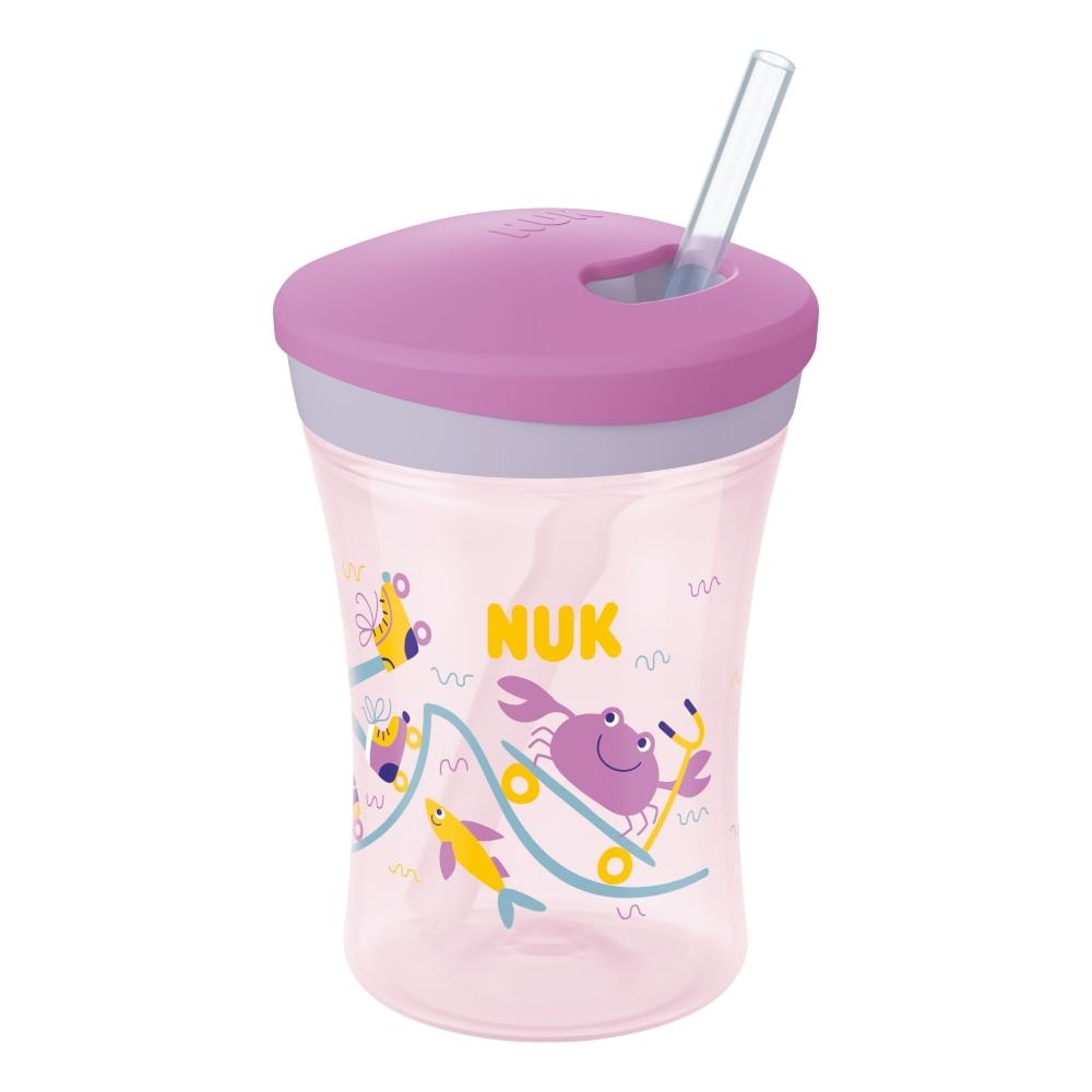 NUK Action Cup 230ml with Straw