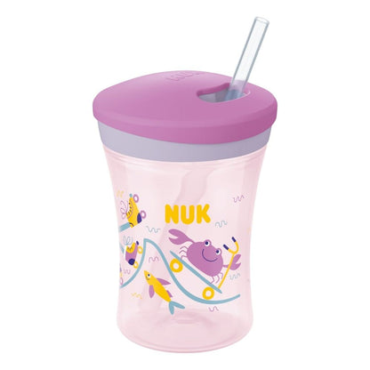 NUK Action Cup 230ml with Straw