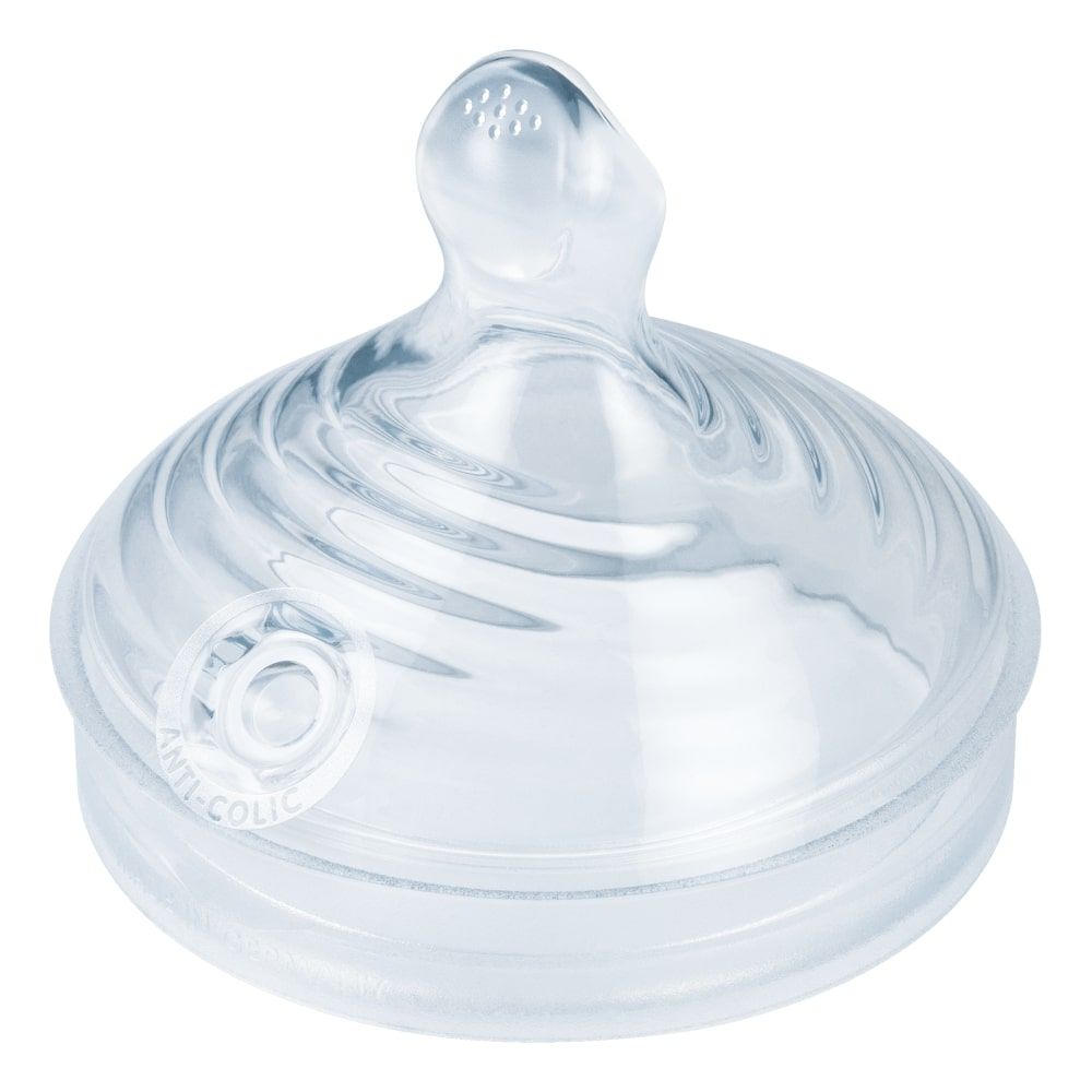 NUK for Nature Silicone Teats Large 9-hole - 2pk