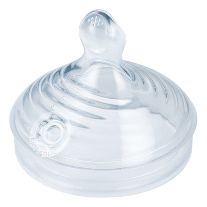 NUK for Nature Silicone Teats Large 9-hole - 2pk