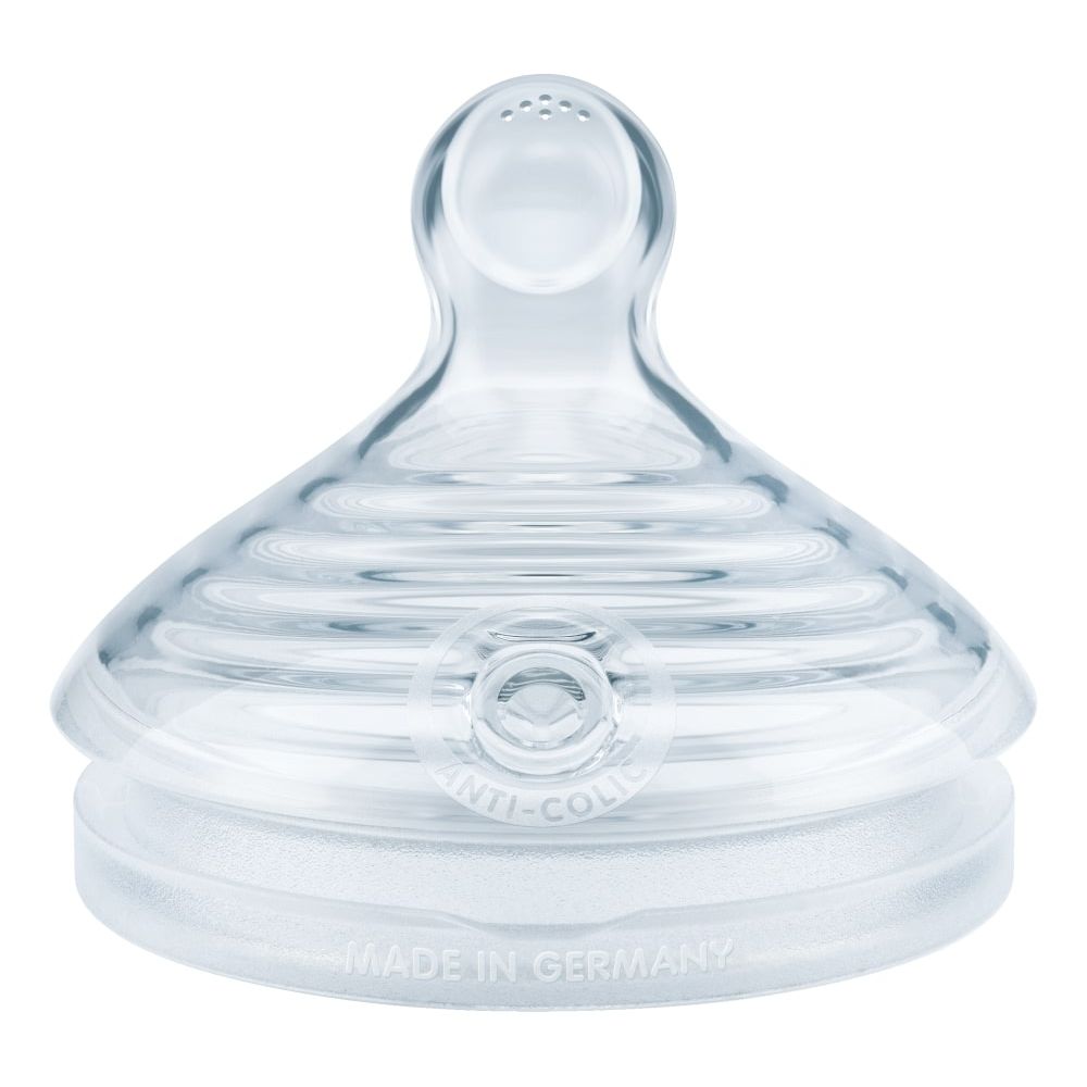 NUK for Nature Silicone Teats Large 9-hole - 2pk