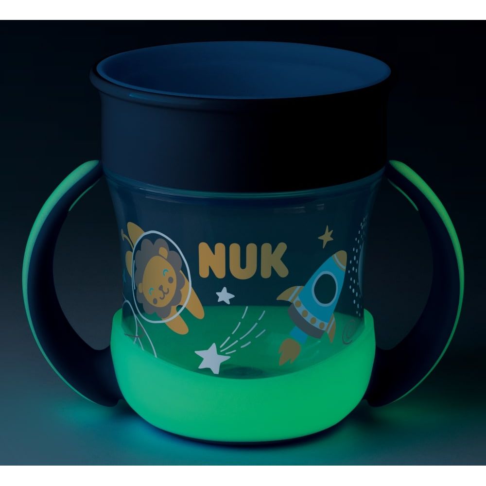 NUK Glow in the Dark Evolution Mini Magic Cup 160ml - Night