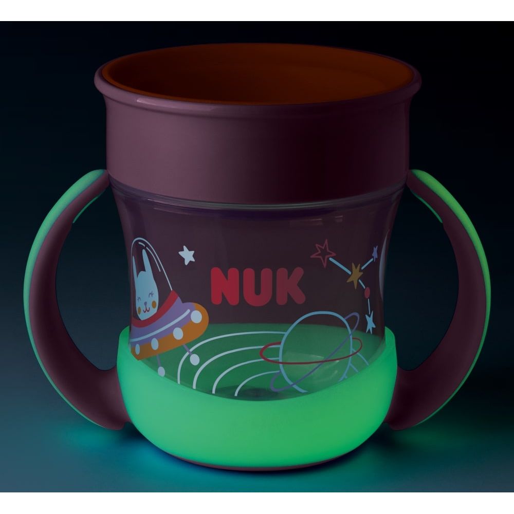 NUK Glow in the Dark Evolution Mini Magic Cup 160ml - Night