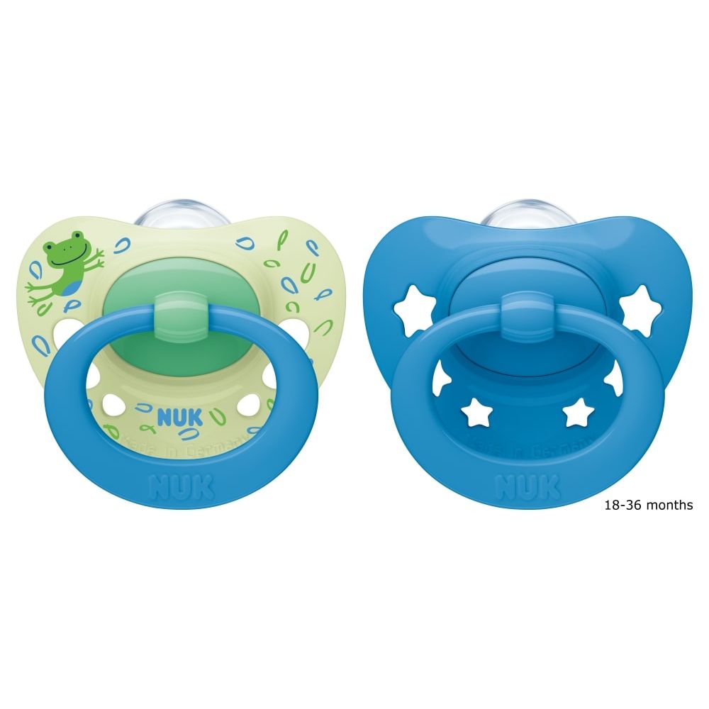 NUK Signature Soother 18-36mths 2pk