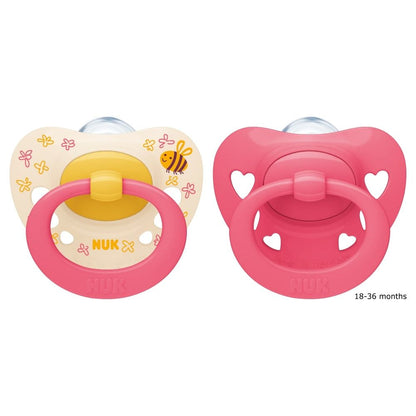 NUK Signature Soother 18-36mths 2pk