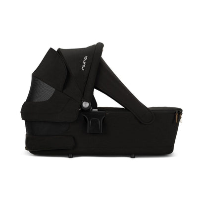 Nuna LYTL Carry Cot with Rain Cover - Caviar