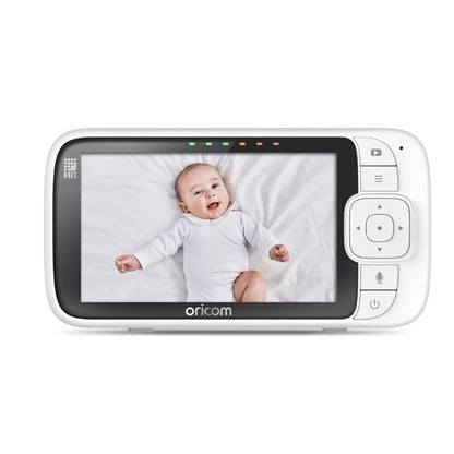 Oricom Skyview AI 5" Smart HD Baby Monitor with Cot Stand