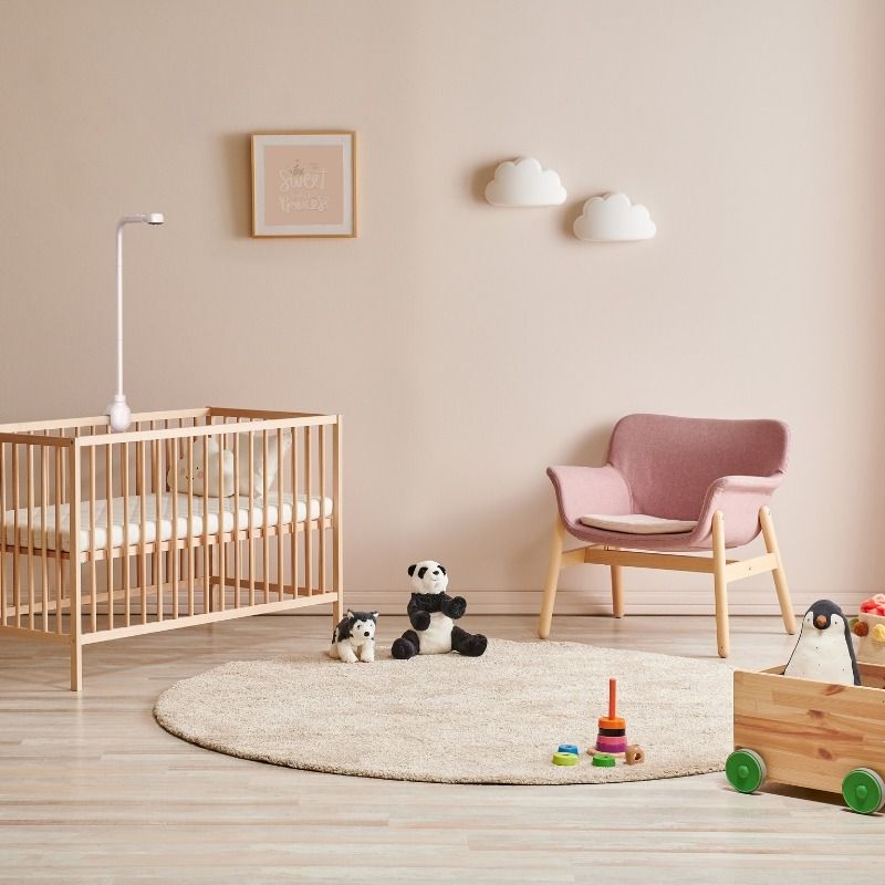 Oricom Skyview AI 5" Smart HD Baby Monitor with Cot Stand