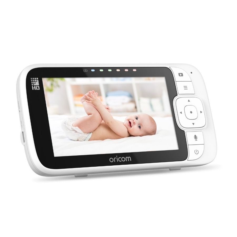 Oricom 5" Smart HD Nursery Pal Glow+ Baby Monitor