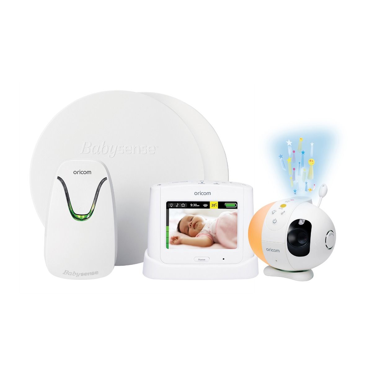 Oricom Babysense 7 + SC870WH Value Pack