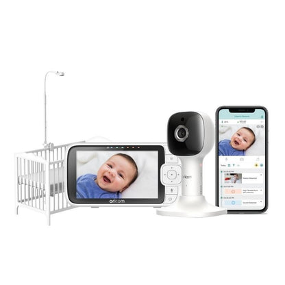 Oricom Hubble 5inch Smart HD Skyview Baby Monitor with Cot Stand