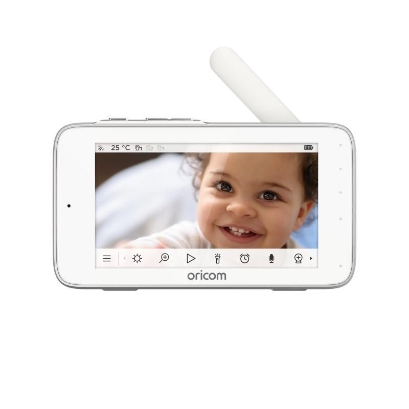 Oricom Hubble OBH36T 5inch Smart HD Touchscreen Premium Baby Monitor