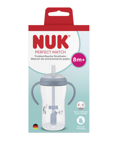 NUK Perfect Match Learner Bottle 260ml / Straw