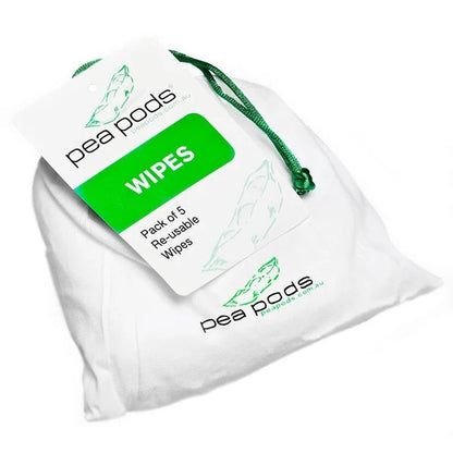 Pea Pods Reusable Bamboo Wipes - Clearance