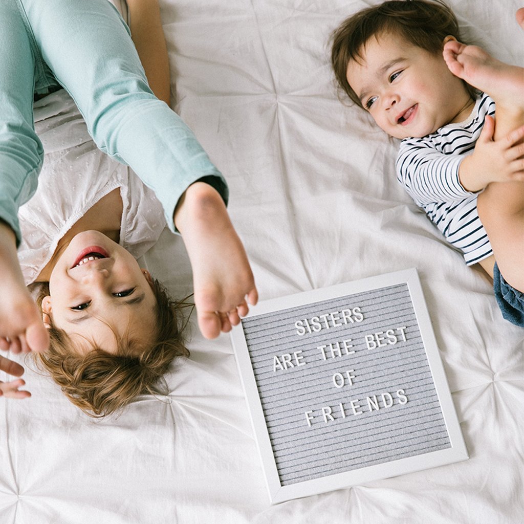 Pearhead Letterboard Set Grey