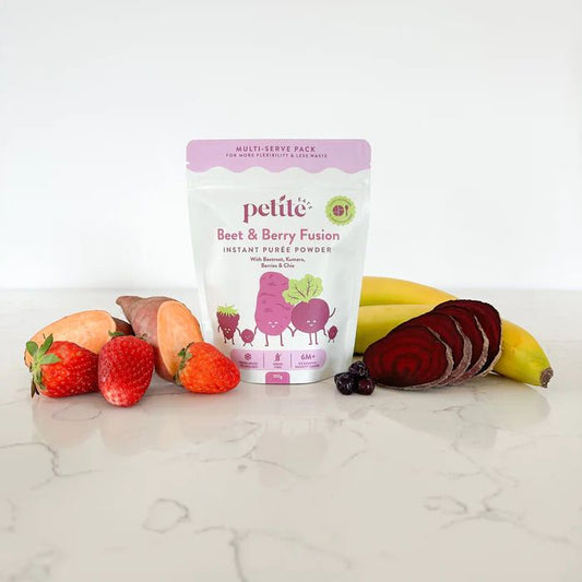 Petite Eats Beet &amp; Berry Instant Puree Powder 100g - 5 Servings