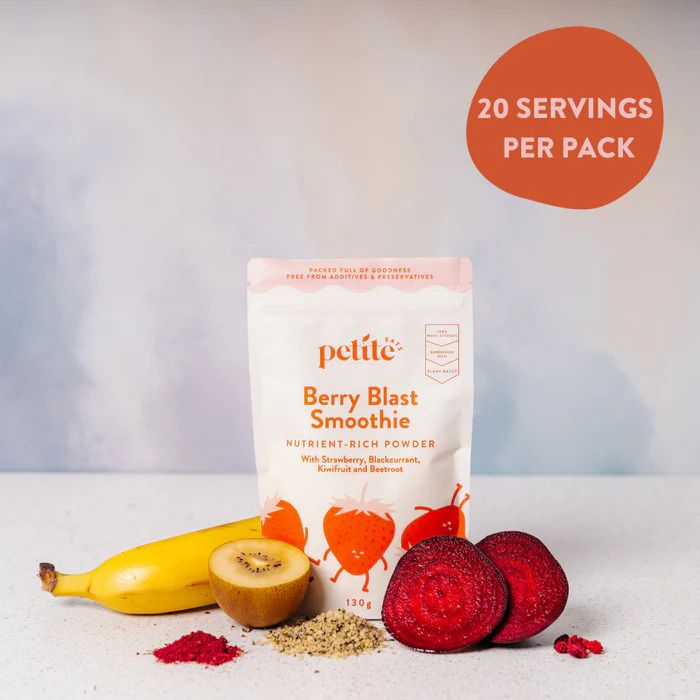 Petite Eats Berry Blast Smoothie Mix 130g - 20 Servings