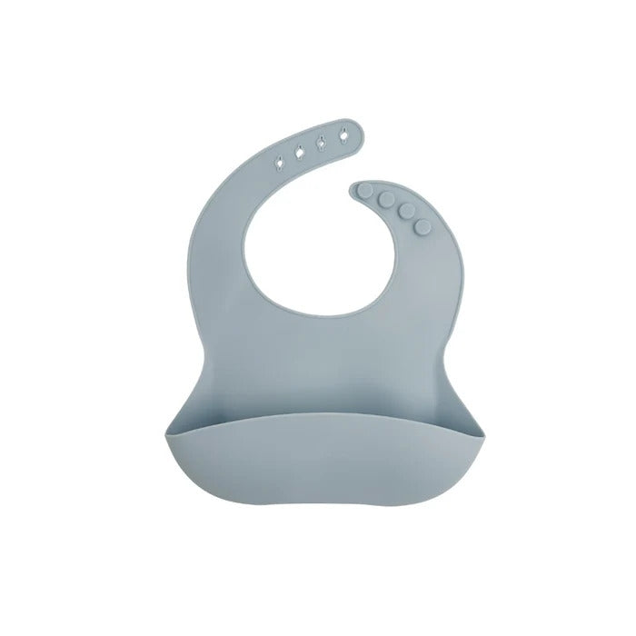 Petite Eats Silicone Baby Bib - Large