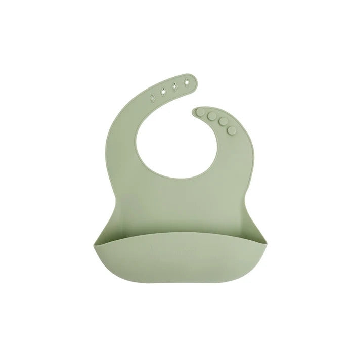 Petite Eats Silicone Baby Bib - Large