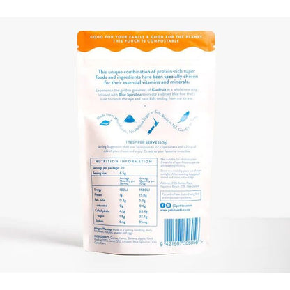 Petite Eats Blue Kiwifruit Smoothie Mix 130g - 20 Servings