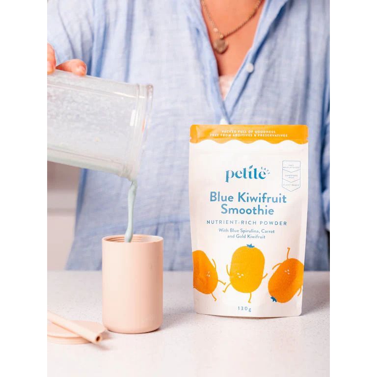 Petite Eats Blue Kiwifruit Smoothie Mix 130g - 20 Servings