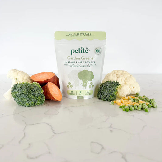 Petite Eats Garden Greens Instant Puree Powder 100g - 5 Servings