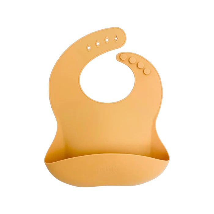 Petite Eats Silicone Baby Bib - Large