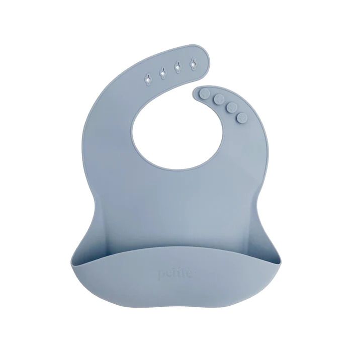 Petite Eats Silicone Baby Bib - Large