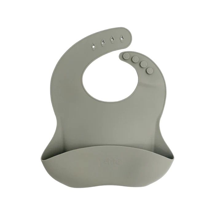 Petite Eats Silicone Baby Bib - Large