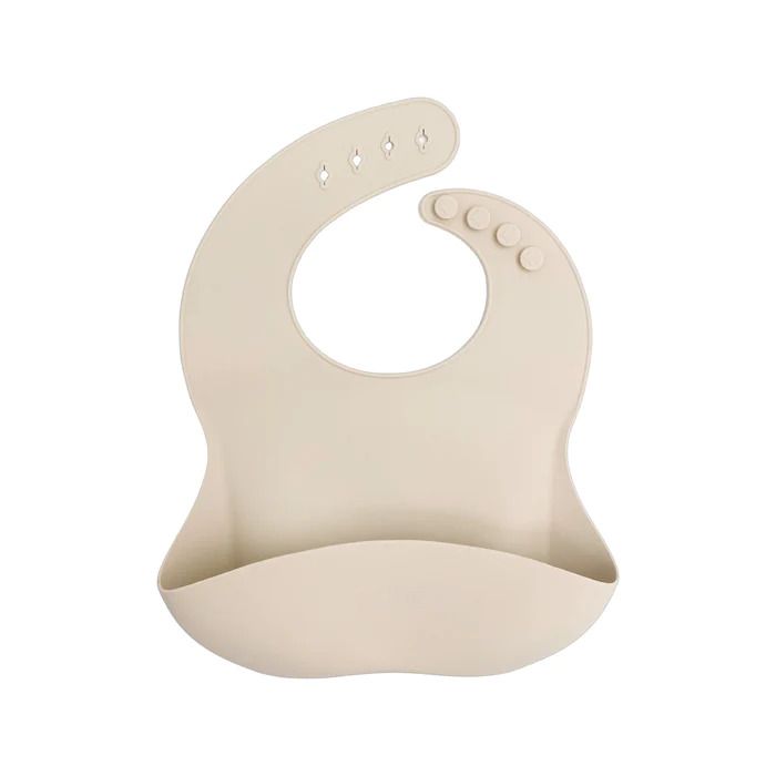 Petite Eats Silicone Baby Bib - Large