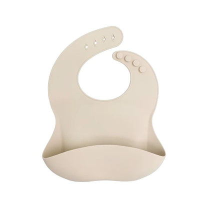 Petite Eats Silicone Baby Bib - Large