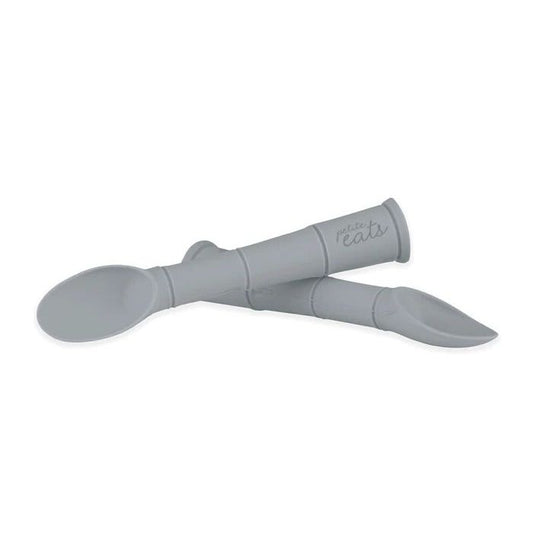 Petite Eats Silicone Baby Spoons 2pk