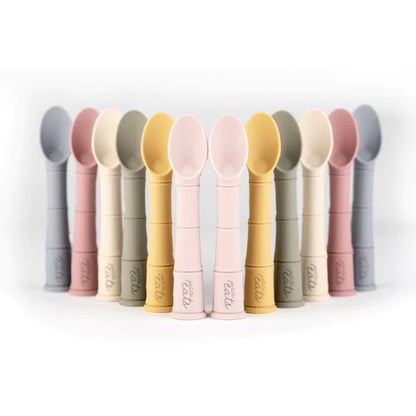 Petite Eats Silicone Baby Spoons 2pk