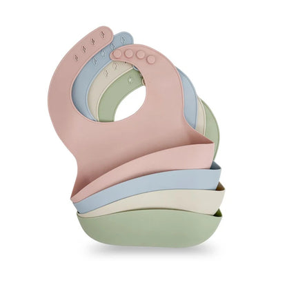 Petite Eats Silicone Baby Bib