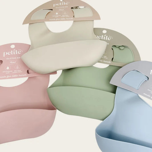 Petite Eats Silicone Baby Bib