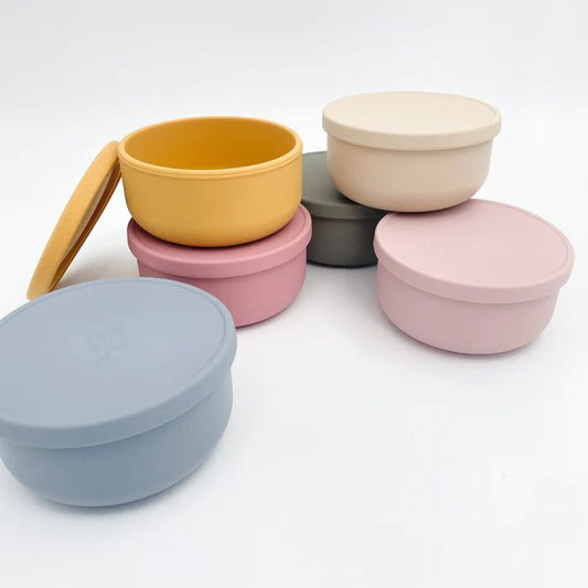 Petite Eats Silicone Bowl with Lid