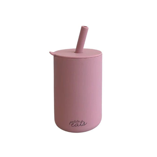 Petite Eats Silicone Mini Smoothie Cup with Straw