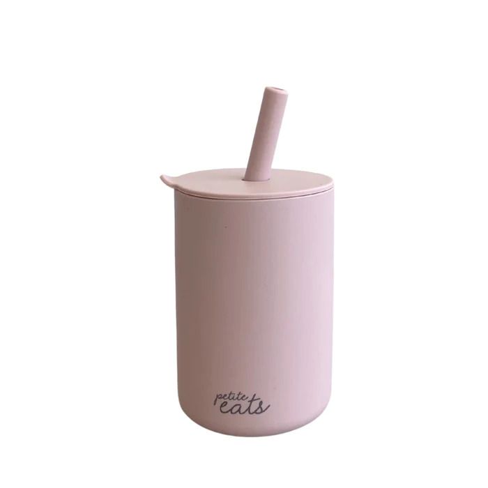 Petite Eats Silicone Mini Smoothie Cup with Straw