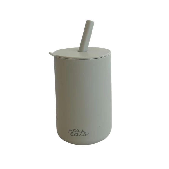 Petite Eats Silicone Mini Smoothie Cup with Straw