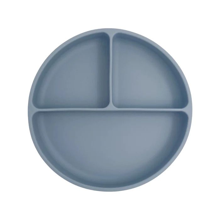 Petite Eats Silicone Suction Divided Plate