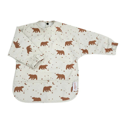 Petite Eats Sleeved Waterproof Baby Bib