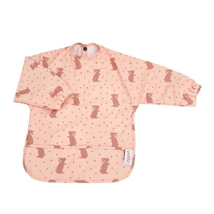 Petite Eats Sleeved Waterproof Baby Bib