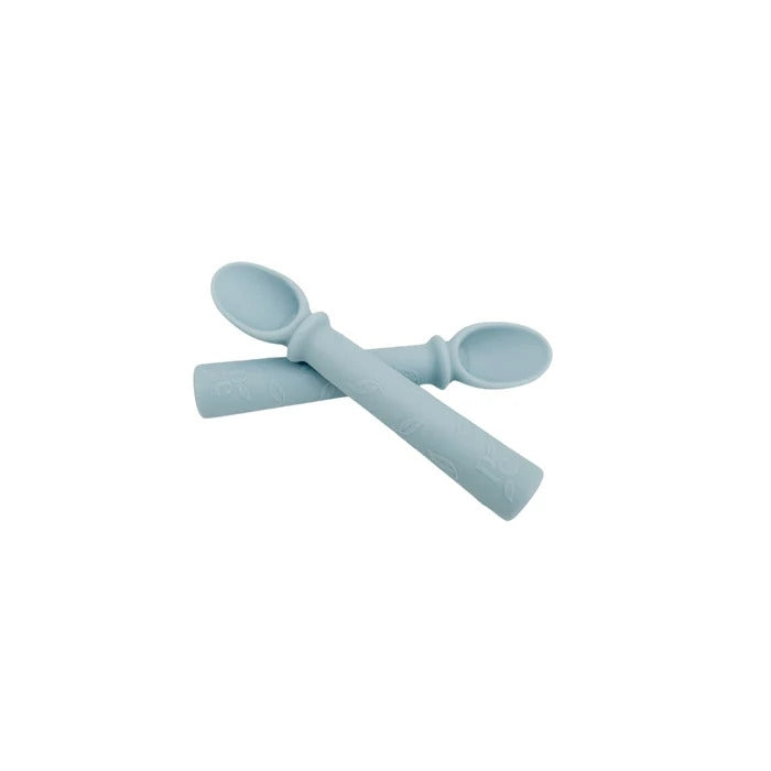 Petite Eats Silicone Baby Spoons 2pk