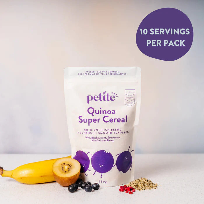 Petite Eats Quinoa Super Cereal 250g - 10 Servings