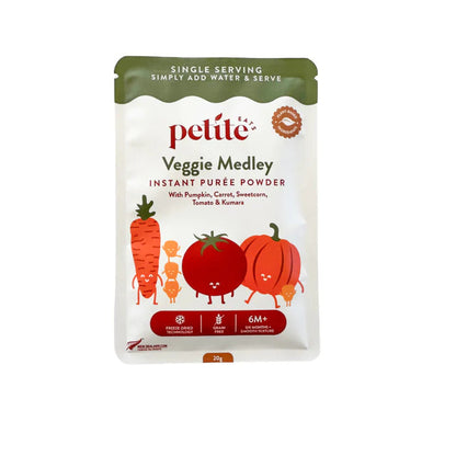 Petite Eats Instant Purée Powder 1pk - 20g Single Serve