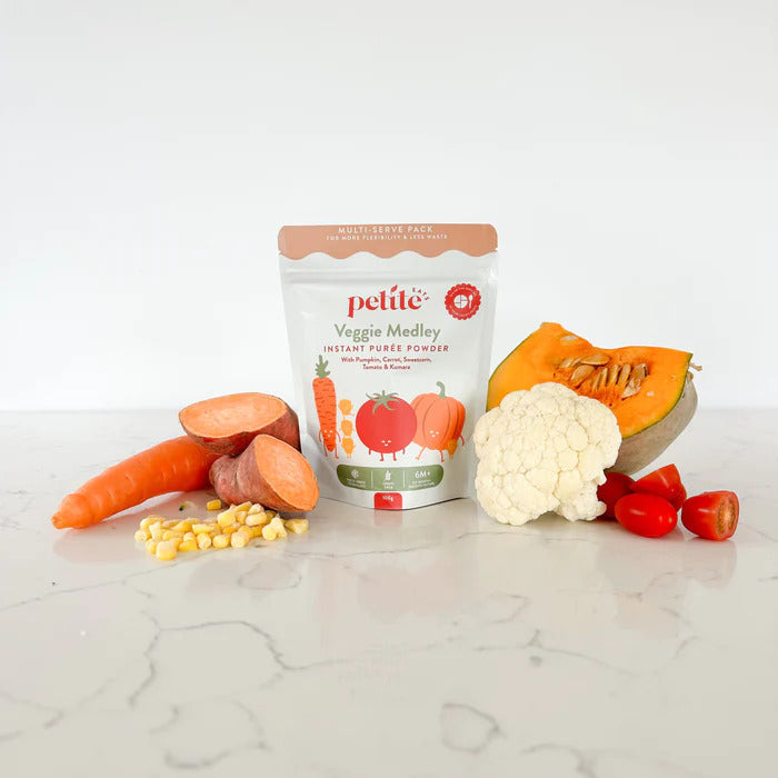 Petite Eats Veggie Medley Instant Puree Powder 100g - 5 Servings