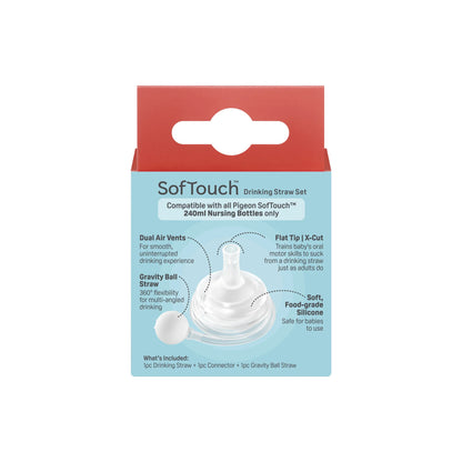 Pigeon SofTouch™ Straw Set